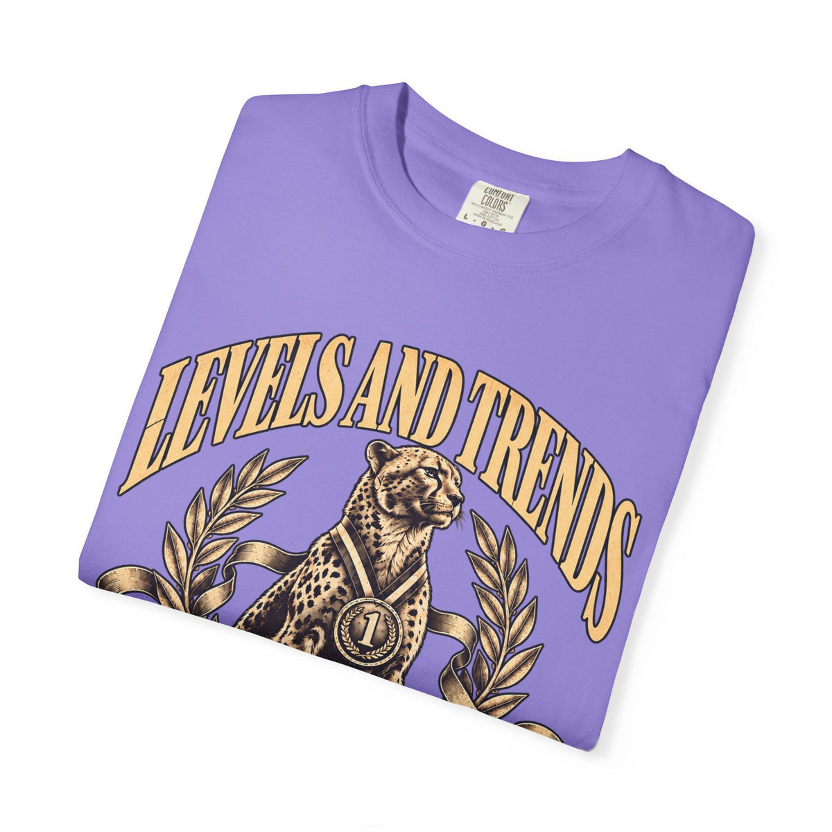 Levels and Trends "The Goal Is to Never Stop" Graphic T-Shirt