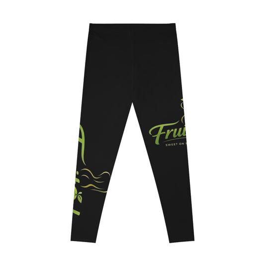 Leggings — Fruitody kiwi Logo All-Over Print Yoga Leggings