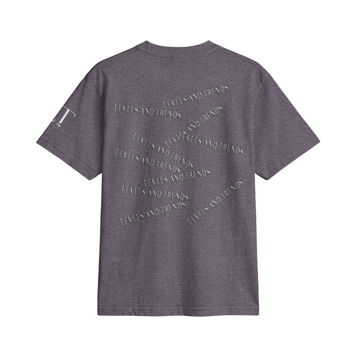 Levels and trends Active Unisex T‑Shirt — Minimal White Athletic Tee