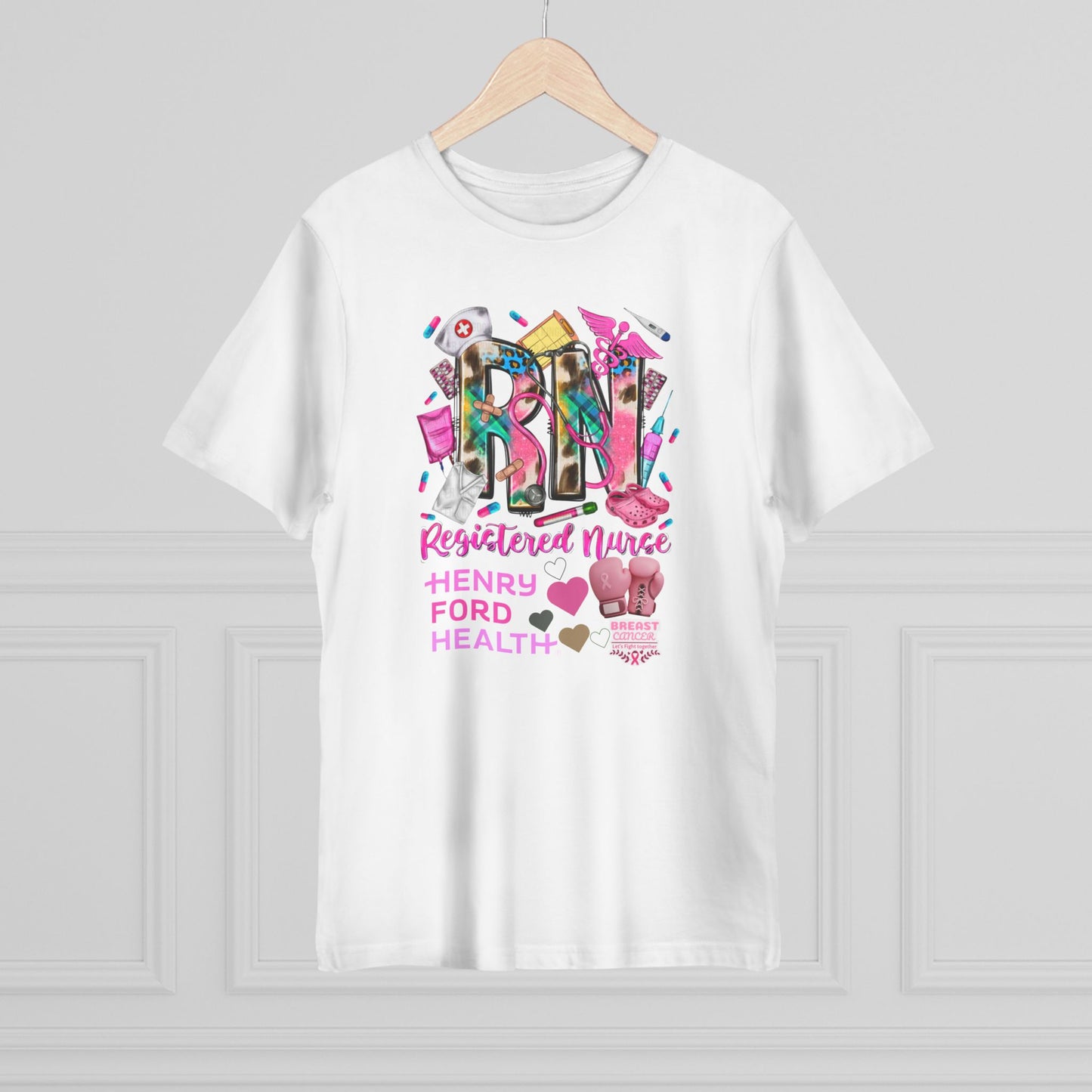 Nurse Pride Unisex T-Shirt, RN Registered Nurse Tee, Healthcare Appreciation Gift, Medical Profession Shirt, Fun Nurse Shirt