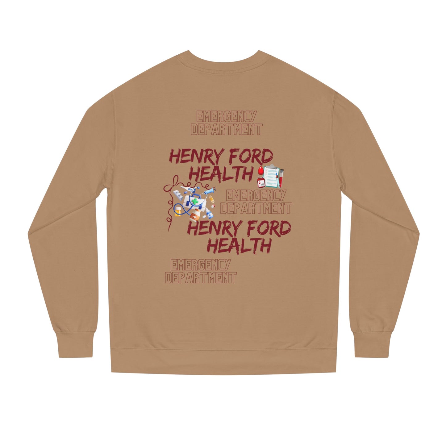 Vinetta Henry Ford Health Unisex Crew Neck Sweatshirt, Comfortable Sweater, Gift for Healthcare Workers, Casual Wear, Inspirational Apparel, [...]