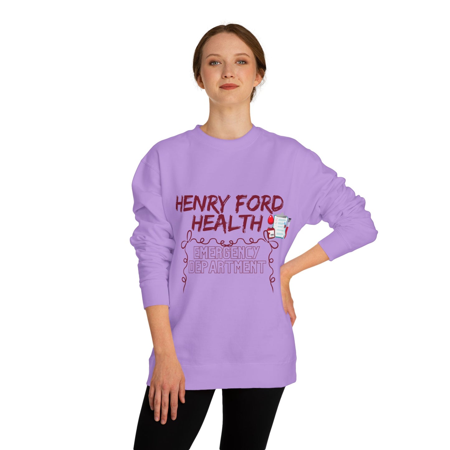 Vinetta Henry Ford Health Unisex Crew Neck Sweatshirt, Comfortable Sweater, Gift for Healthcare Workers, Casual Wear, Inspirational Apparel, [...]