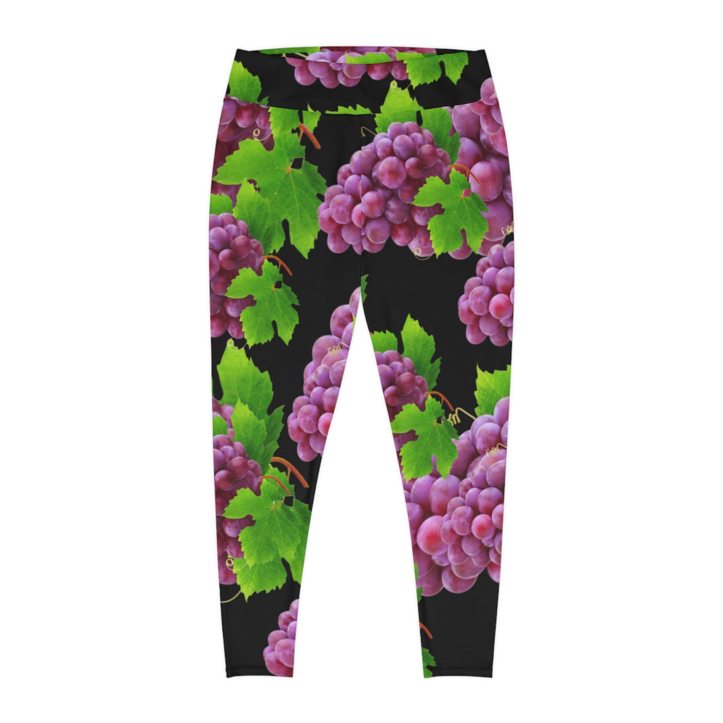 Plus Size FRUITODY GRAPE-Leggings