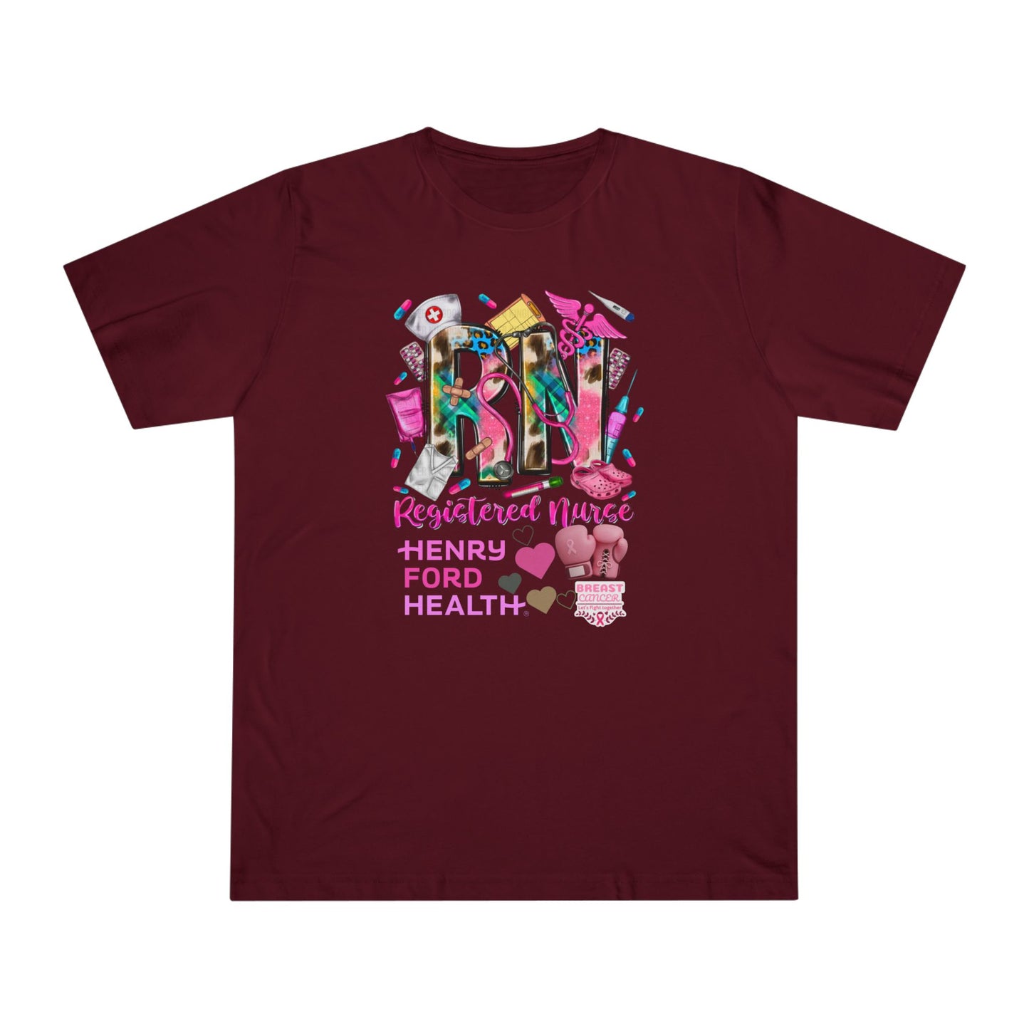 Nurse Pride Unisex T-Shirt, RN Registered Nurse Tee, Healthcare Appreciation Gift, Medical Profession Shirt, Fun Nurse Shirt