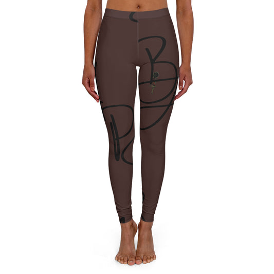 B.a.p.s-Diva Brown High-Waist Women’s Leggings — Everyday Activewear Yoga Pants