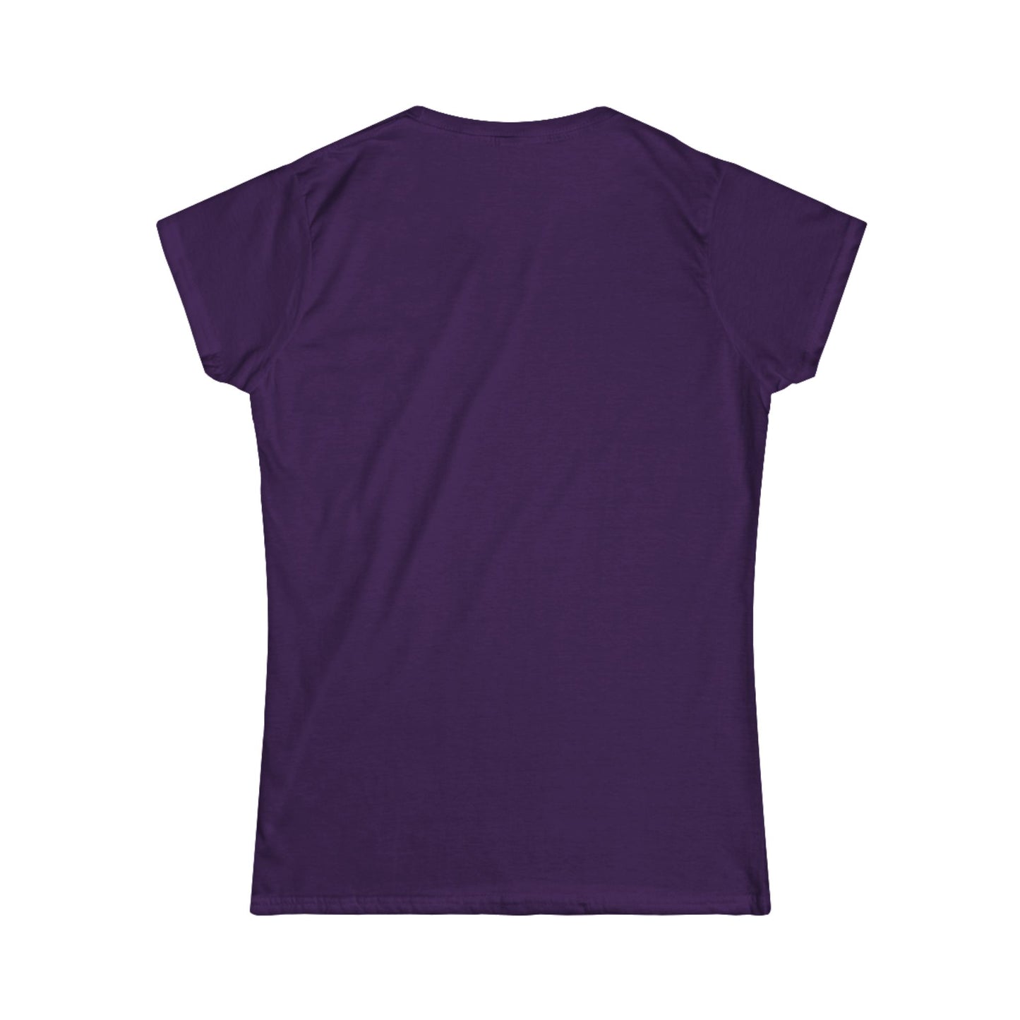 Blue Women's Tee - 'Diva's Mission' Script Logo Graphic