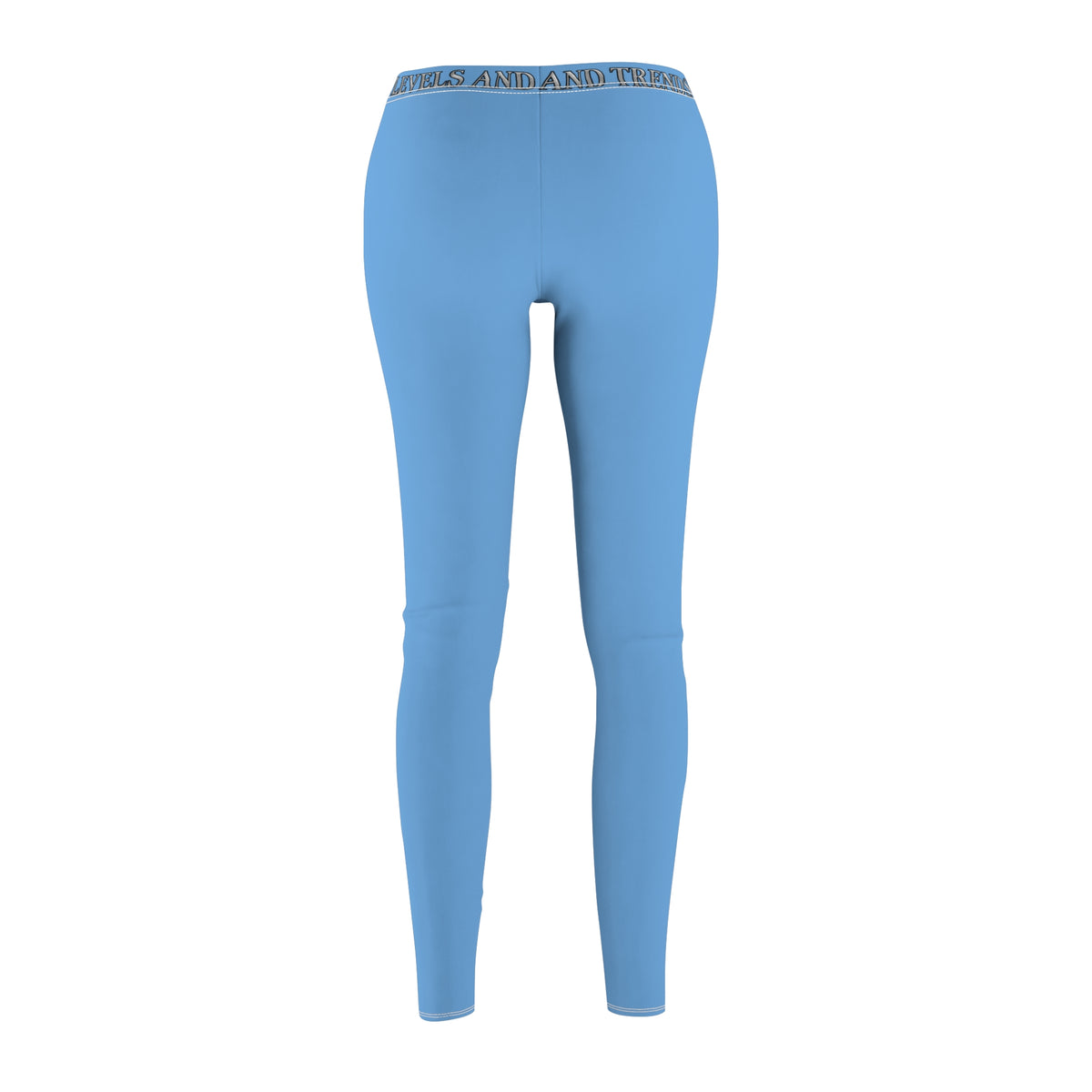 Blue Levels and Trends Leggings — All-Over Printed Casual Women's Leggings