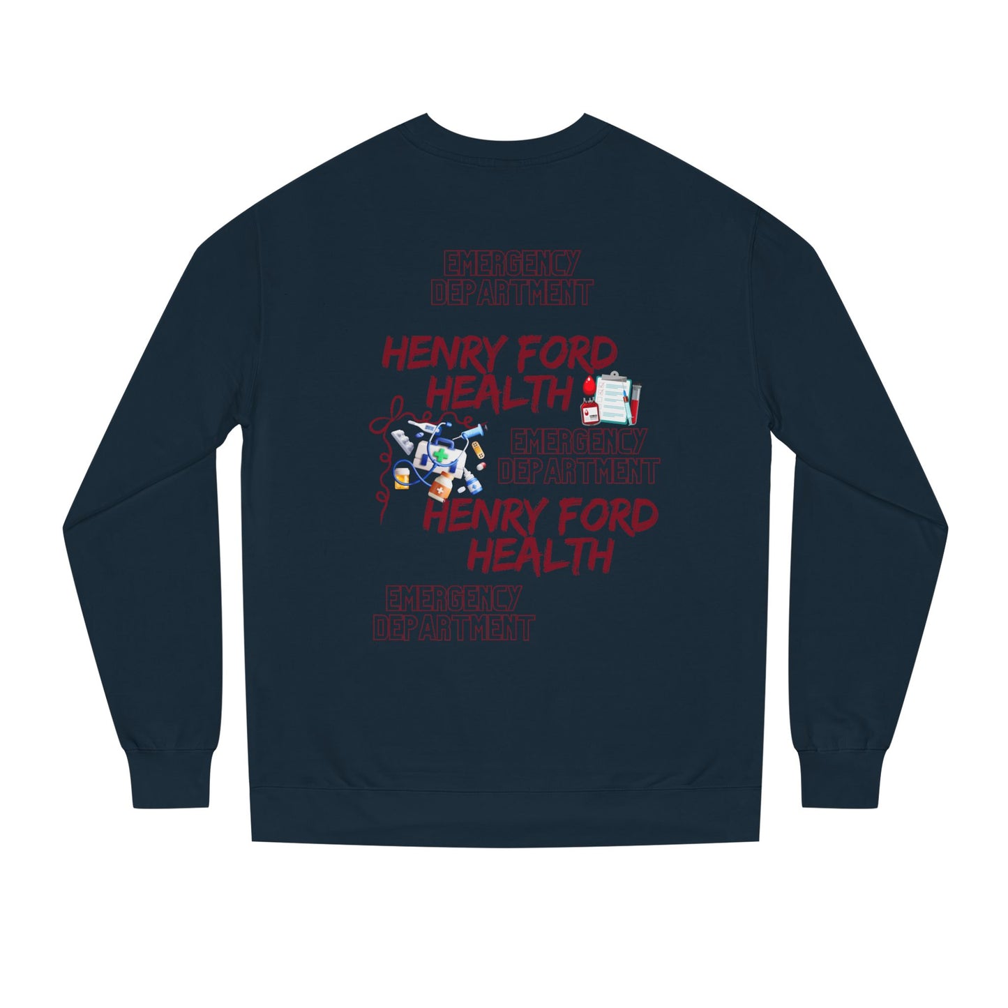 Vinetta Henry Ford Health Unisex Crew Neck Sweatshirt, Comfortable Sweater, Gift for Healthcare Workers, Casual Wear, Inspirational Apparel, [...]