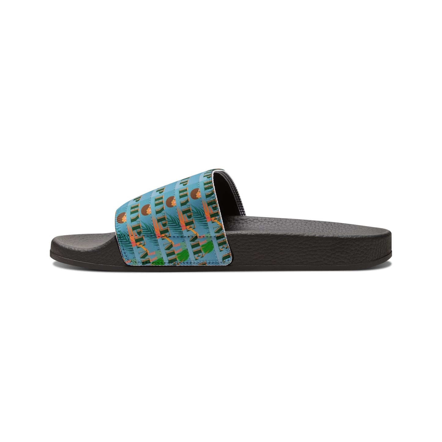 Slide Sandals — Hype Me Up' Adjustable Strap Pool Slides
