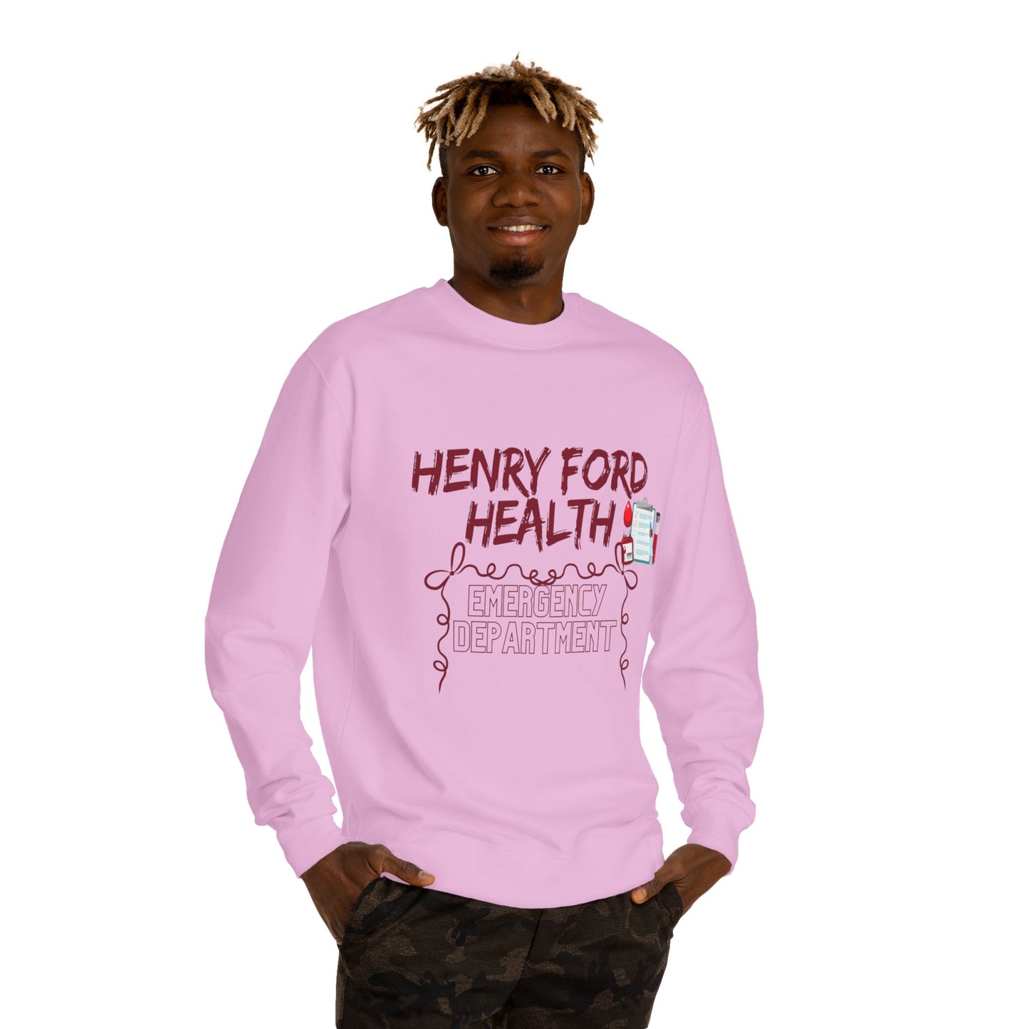 Vinetta Henry Ford Health Unisex Crew Neck Sweatshirt, Comfortable Sweater, Gift for Healthcare Workers, Casual Wear, Inspirational Apparel, [...]