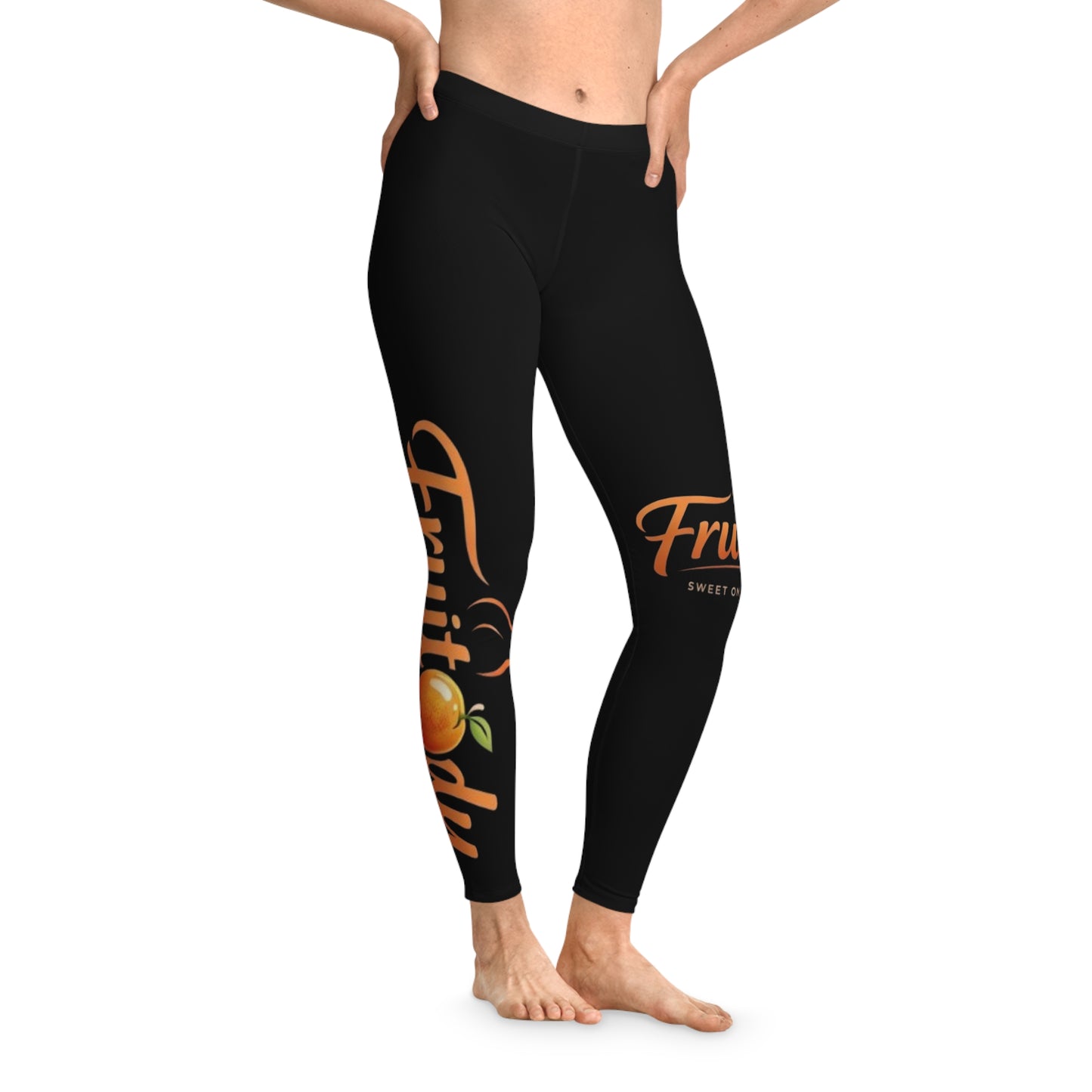 Orange FRUITODY/Stretchy Leggings