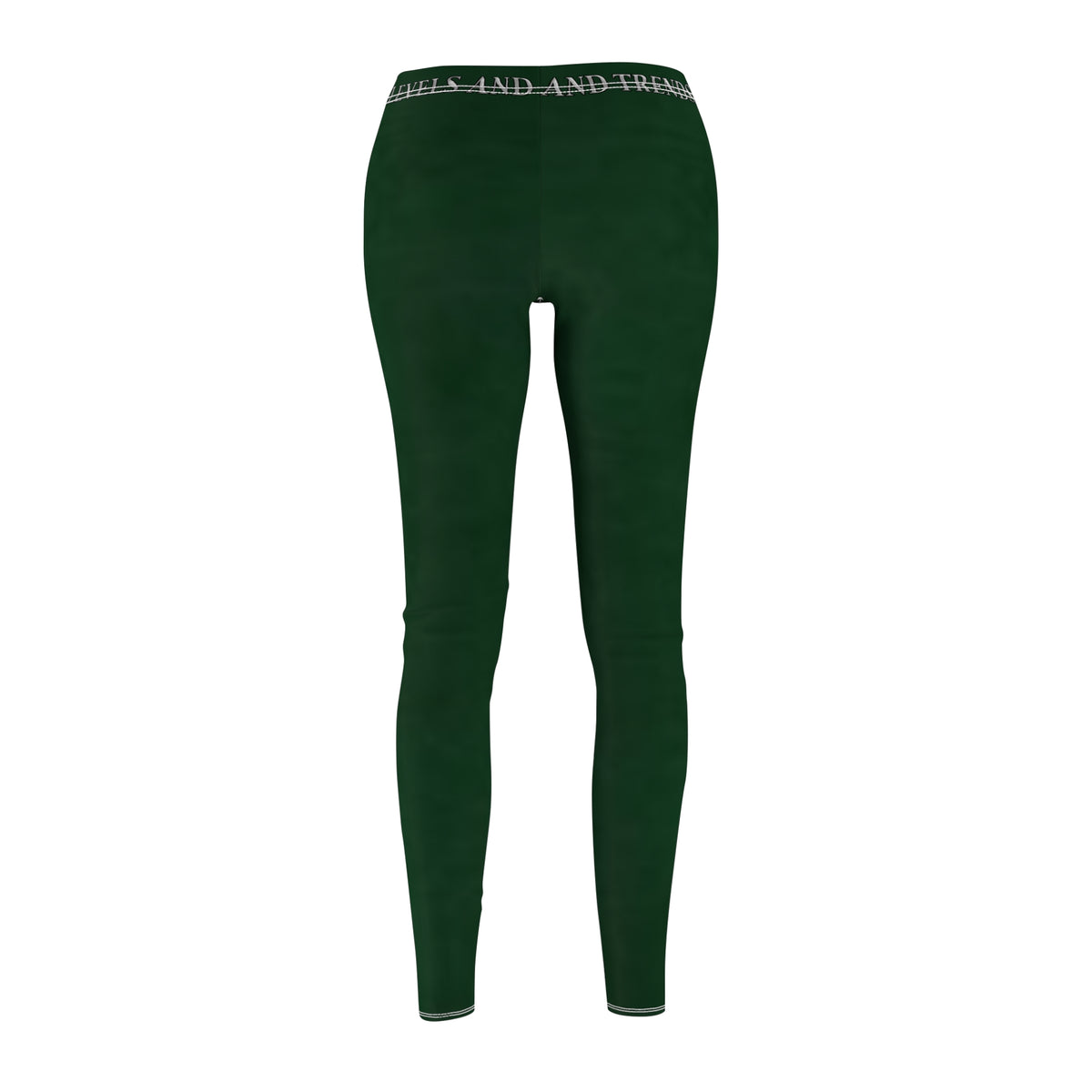 Dark green Levels and Trends Leggings — All-Over Printed Casual Women's Leggings