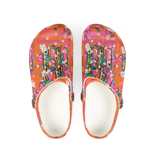 Henry Ford health Foam Crocs for Fun Comfort, Cute Garden Shoes, Trendy Summer Footwear, Perfect for Kids and Adults, Fun Gift Idea