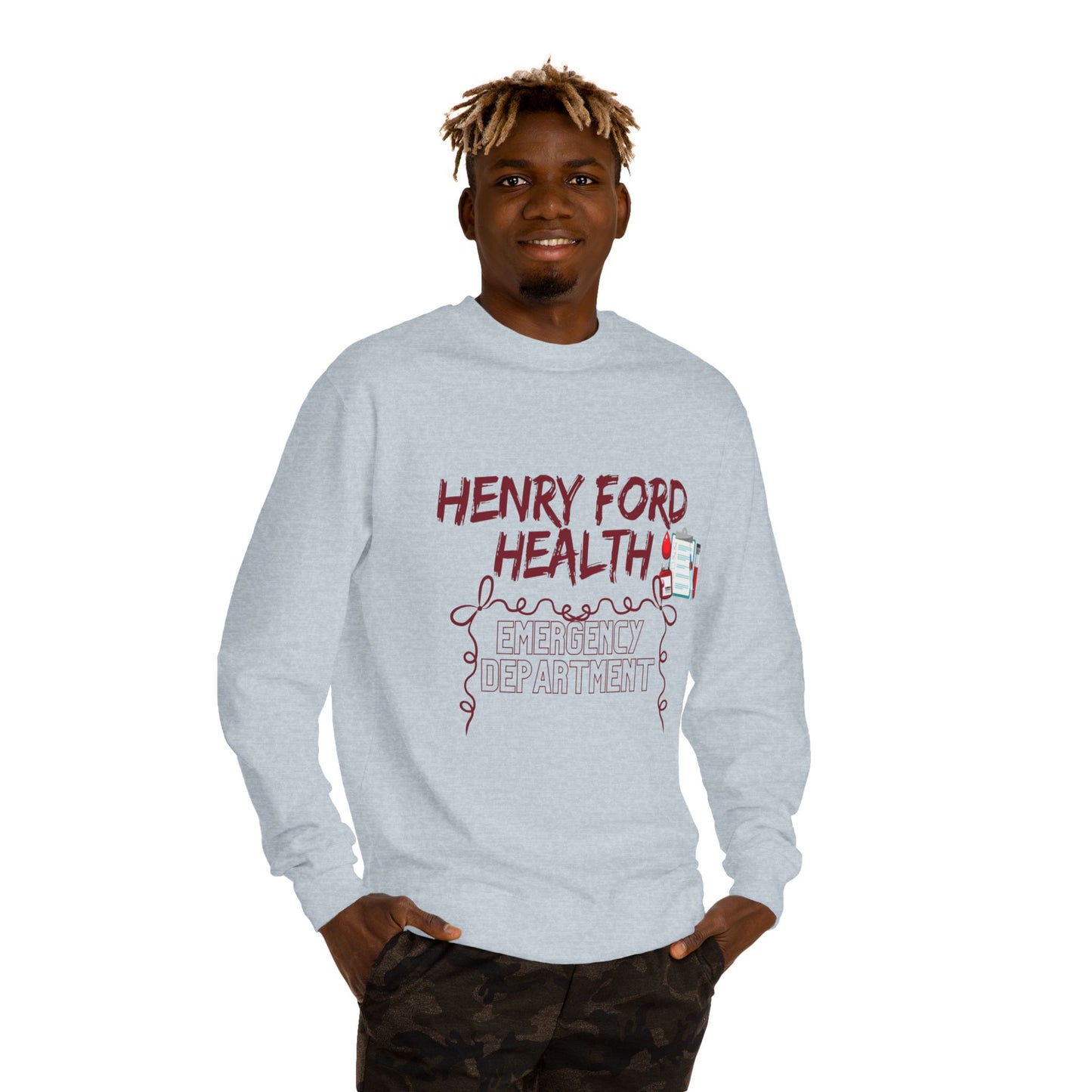 Vinetta Henry Ford Health Unisex Crew Neck Sweatshirt, Comfortable Sweater, Gift for Healthcare Workers, Casual Wear, Inspirational Apparel, [...]