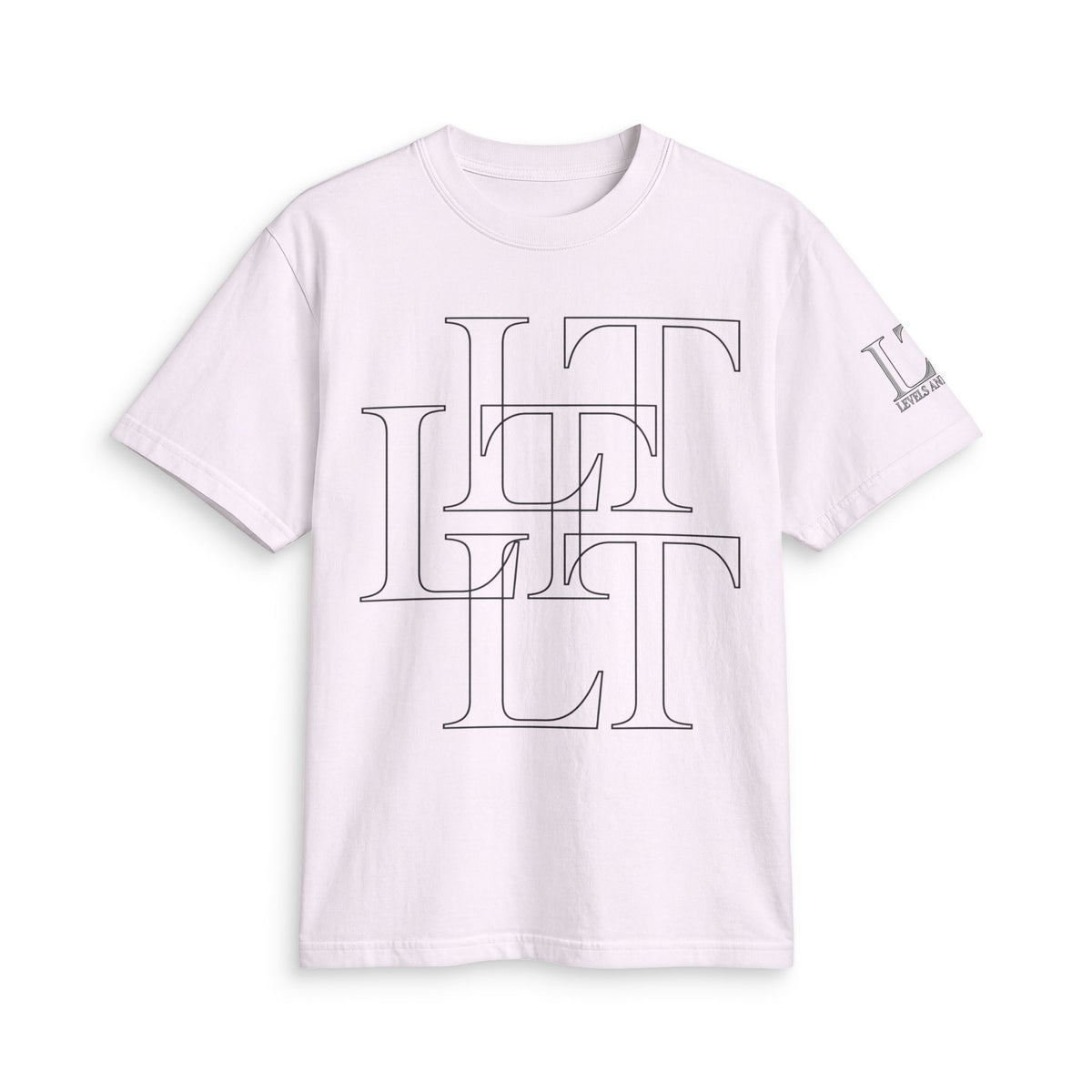 Levels and trends Active Unisex T‑Shirt — Minimal White Athletic Tee