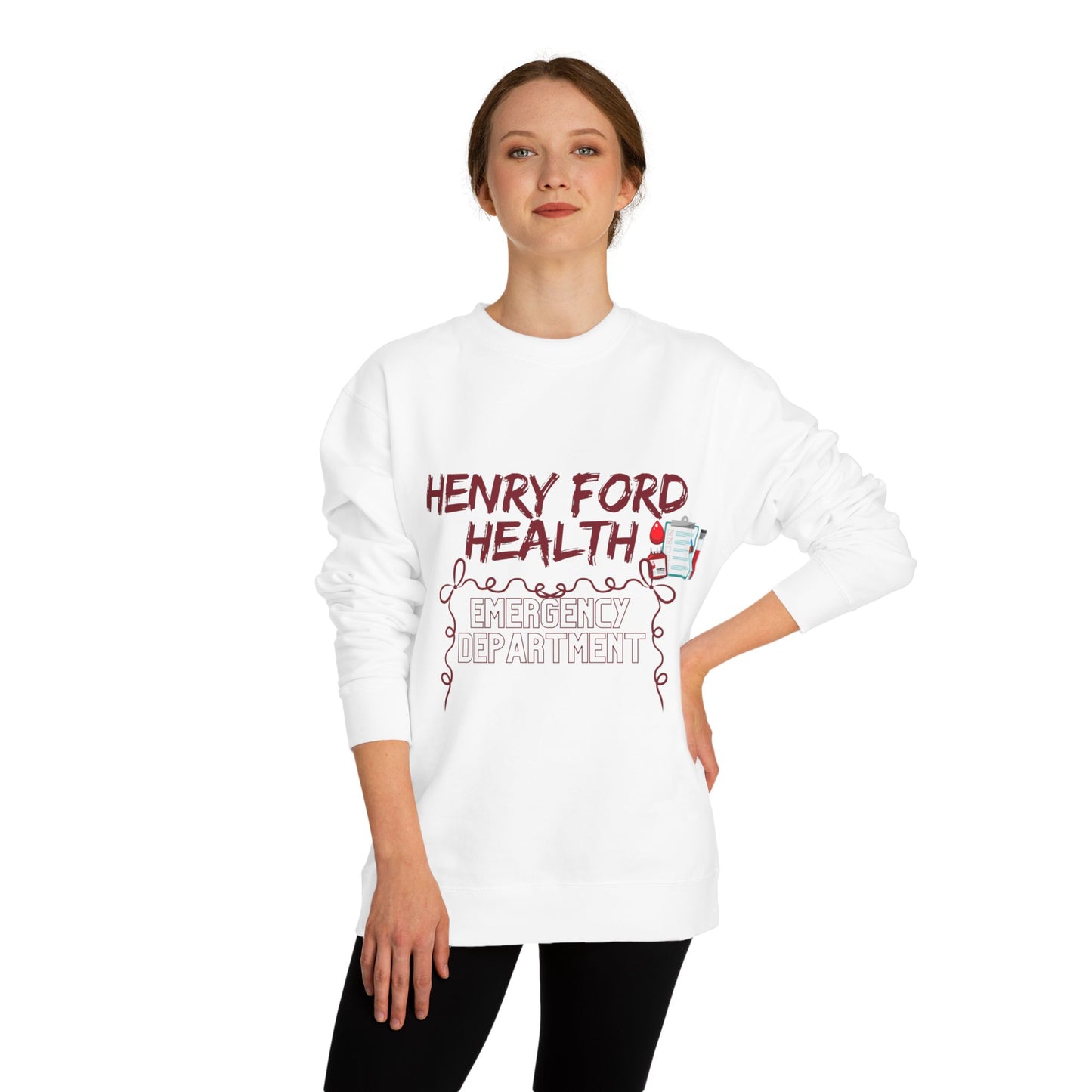 Vinetta Henry Ford Health Unisex Crew Neck Sweatshirt, Comfortable Sweater, Gift for Healthcare Workers, Casual Wear, Inspirational Apparel, [...]