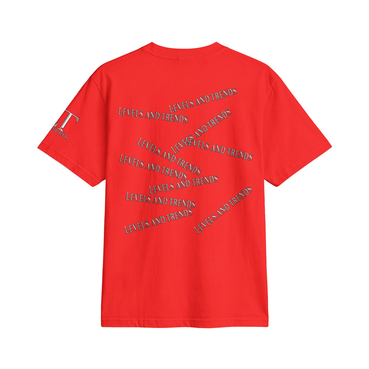 Levels and trends Active Unisex T‑Shirt — Minimal White Athletic Tee