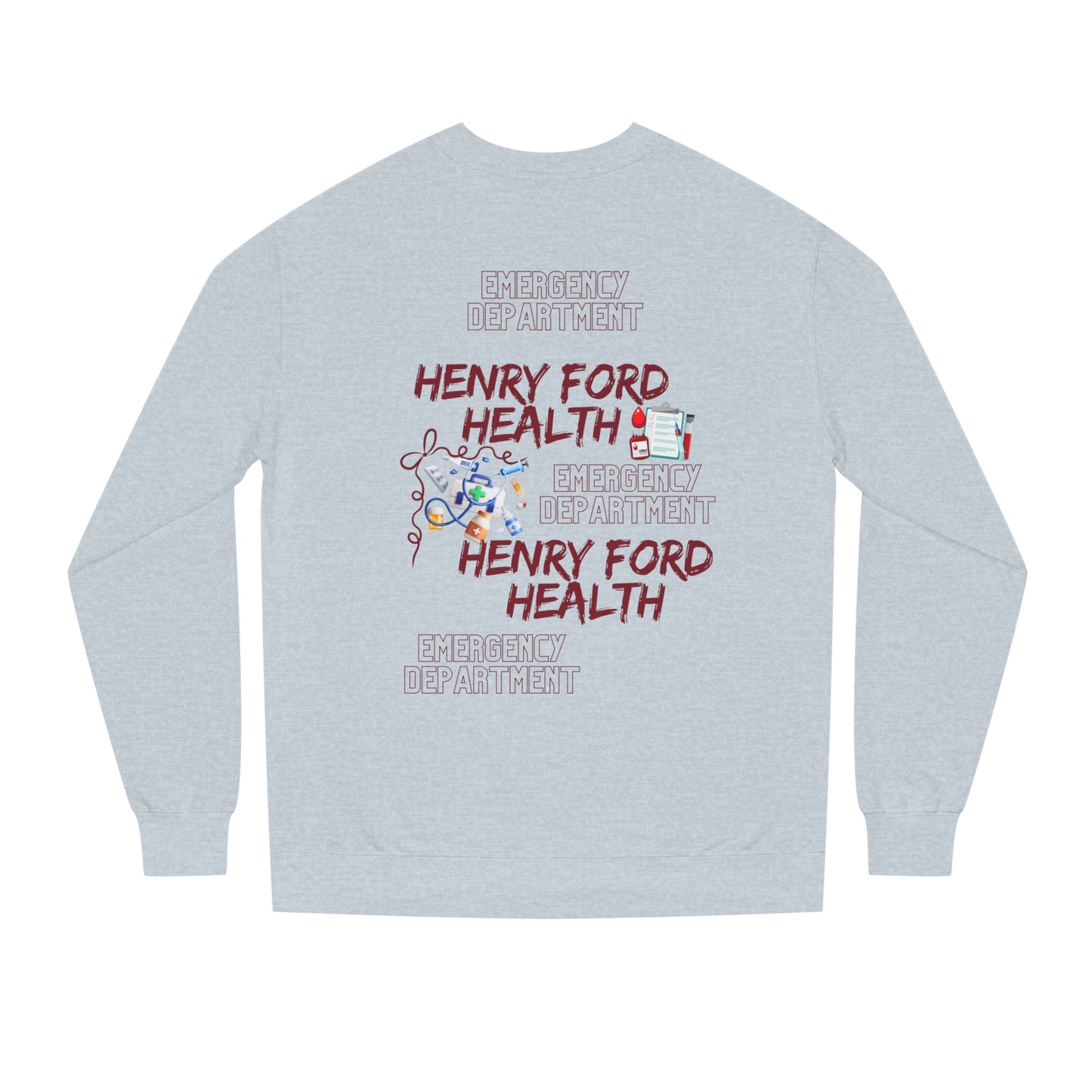 Vinetta Henry Ford Health Unisex Crew Neck Sweatshirt, Comfortable Sweater, Gift for Healthcare Workers, Casual Wear, Inspirational Apparel, [...]