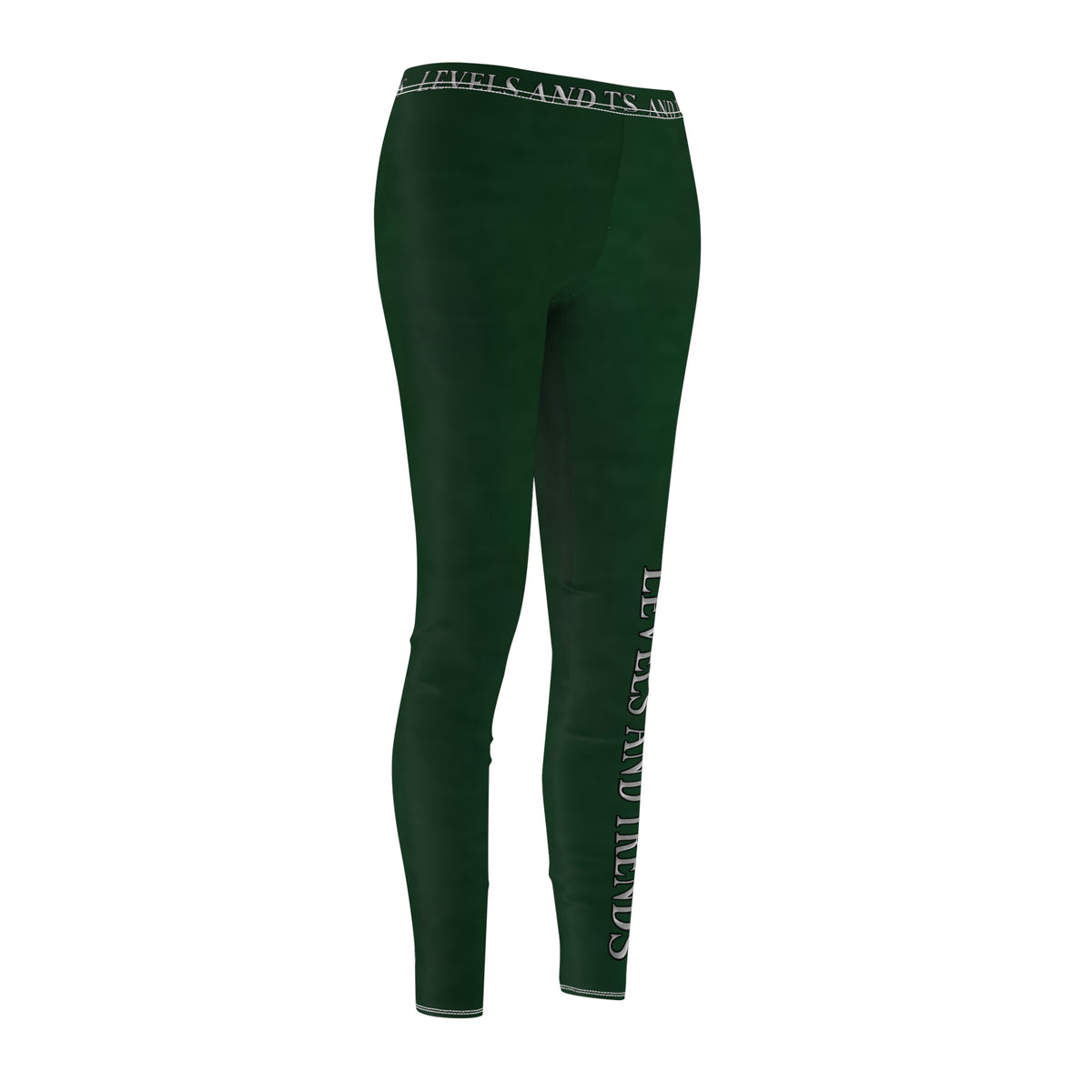 Dark green Levels and Trends Leggings — All-Over Printed Casual Women's Leggings