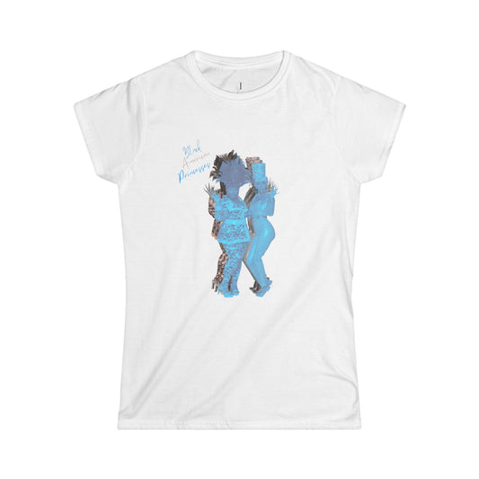 B.a.p.s- blue Women's Softstyle Tee
