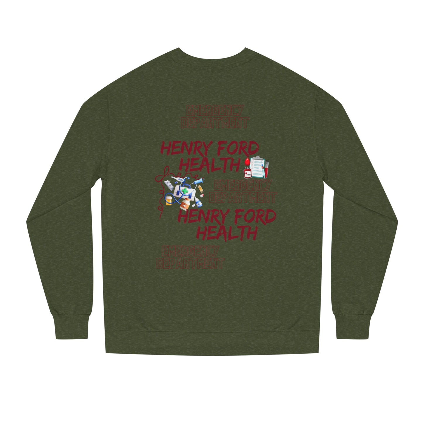 Vinetta Henry Ford Health Unisex Crew Neck Sweatshirt, Comfortable Sweater, Gift for Healthcare Workers, Casual Wear, Inspirational Apparel, [...]