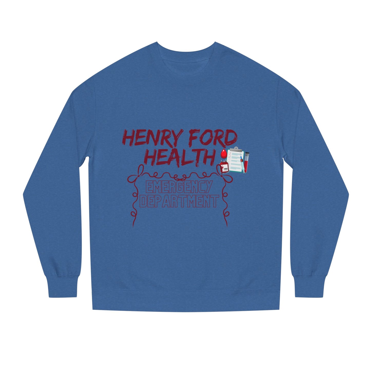 Vinetta Henry Ford Health Unisex Crew Neck Sweatshirt, Comfortable Sweater, Gift for Healthcare Workers, Casual Wear, Inspirational Apparel, [...]