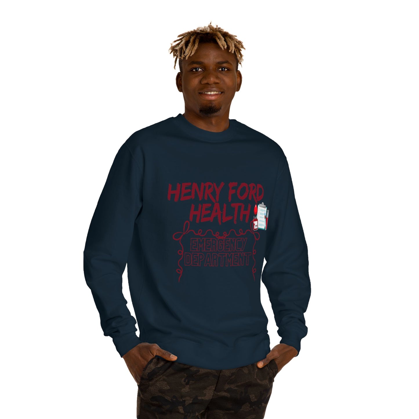 Vinetta Henry Ford Health Unisex Crew Neck Sweatshirt, Comfortable Sweater, Gift for Healthcare Workers, Casual Wear, Inspirational Apparel, [...]