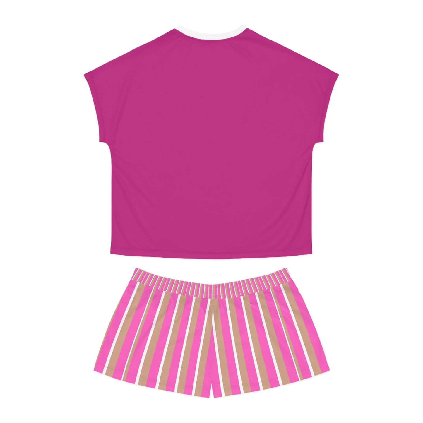 Women's Short Pajama Set- sleeping in peace