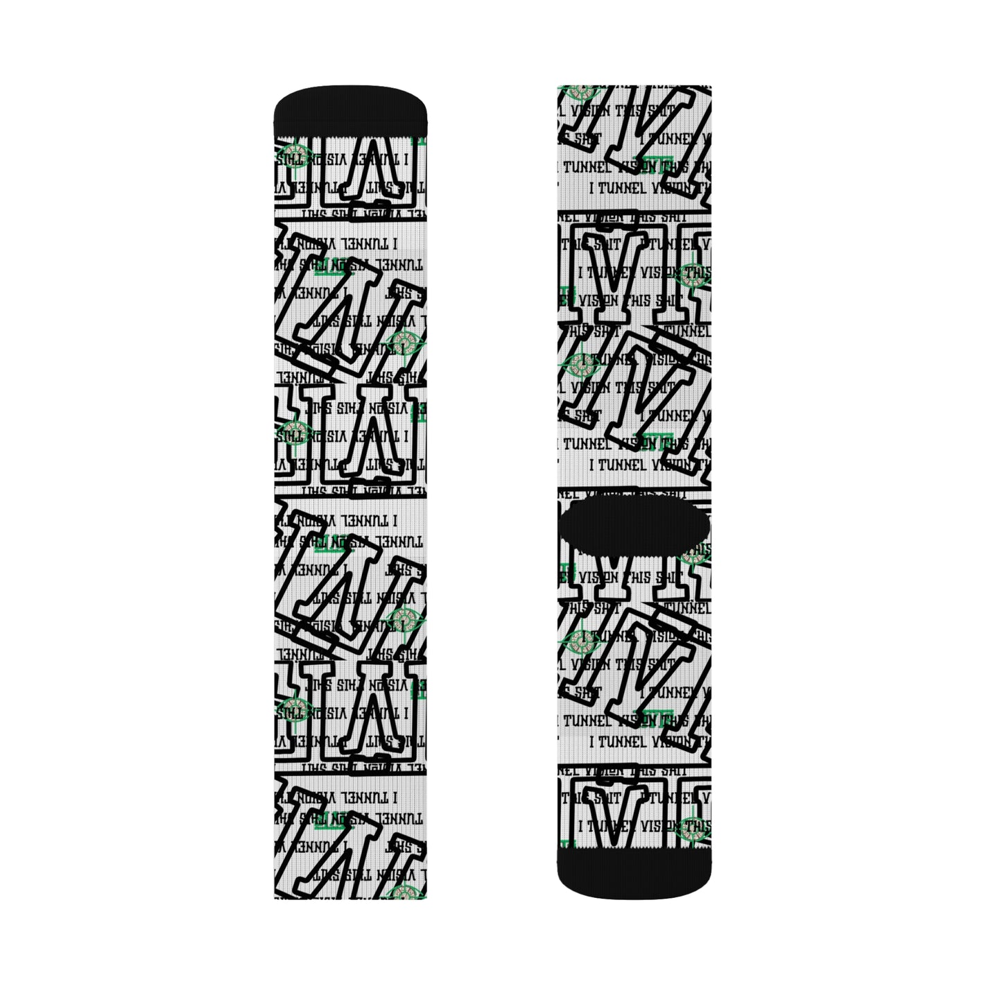I.T.V.T.S-Sublimation Socks - Stylish Sock Gift, Unique Fashion Socks, Fun Aesthetic Socks, Vibrant Patterned Socks, Trendy Footwear