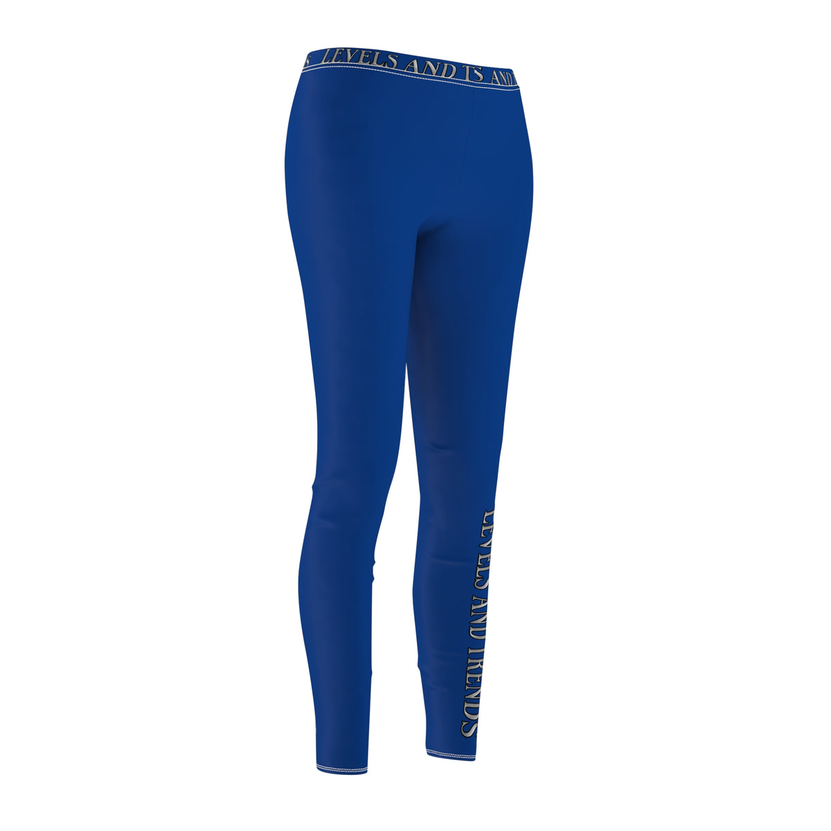 Blue Levels and Trends Leggings — All-Over Printed Casual Women's Leggings