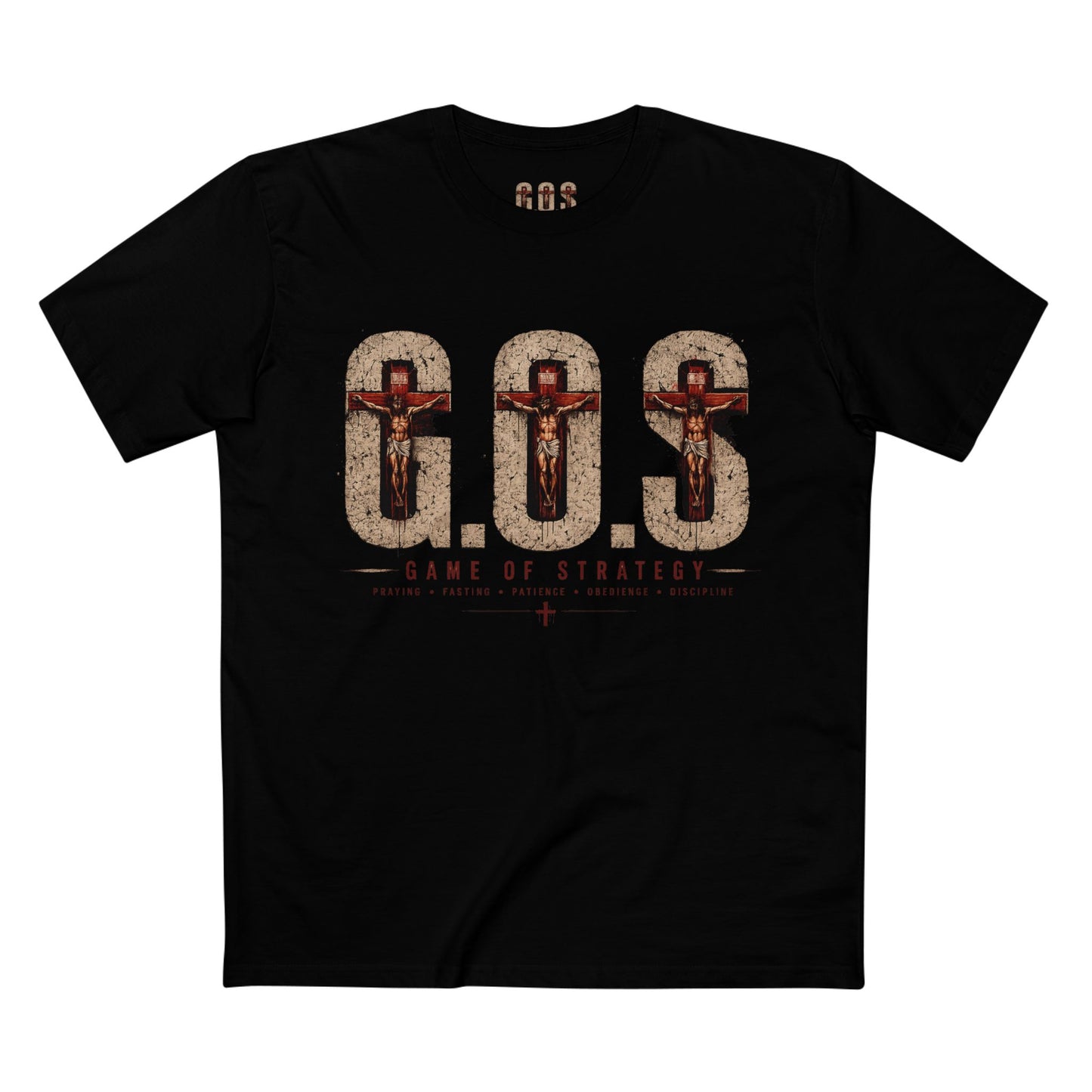 Game of Strategy Chess T-Shirt — Vintage Crossboard Graphic Tee