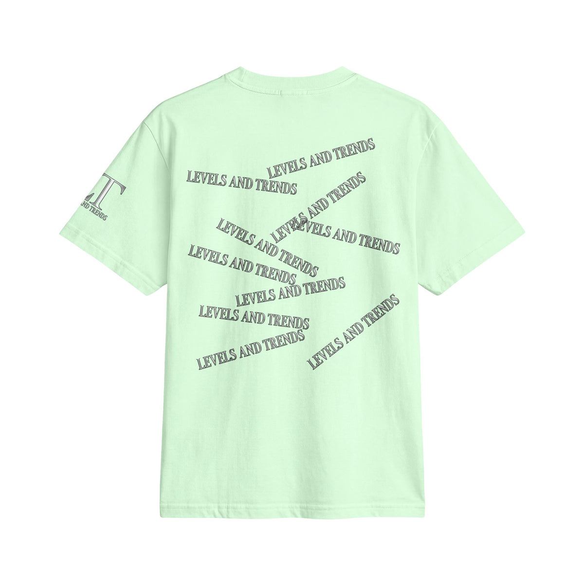 Levels and trends Active Unisex T‑Shirt — Minimal White Athletic Tee