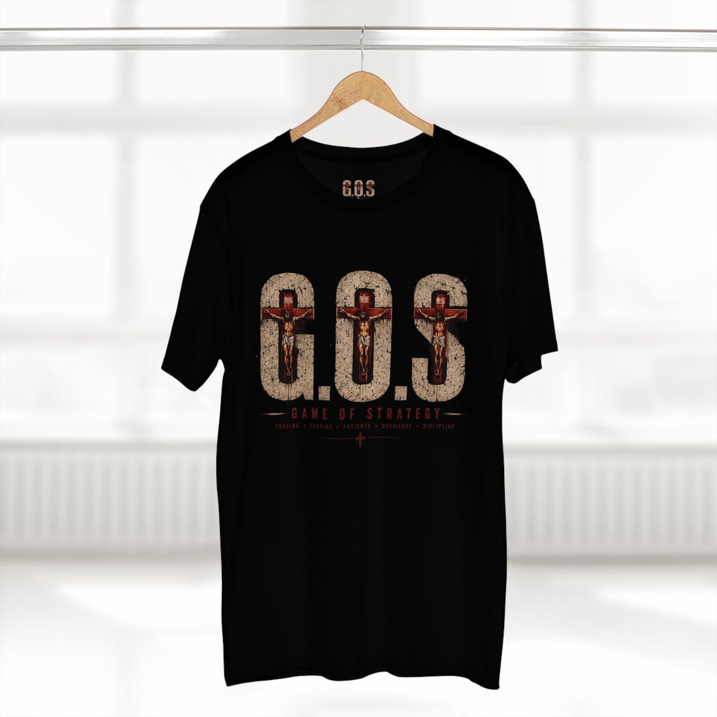 Game of Strategy Chess T-Shirt — Vintage Crossboard Graphic Tee