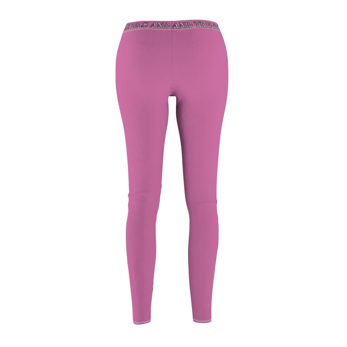 Hot pink Levels and trends Leggings — All-Over Printed Casual Women's Leggings