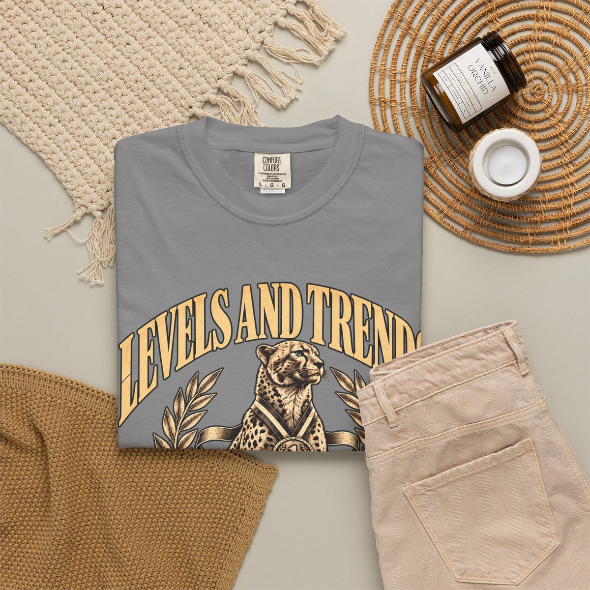Levels and Trends "The Goal Is to Never Stop" Graphic T-Shirt