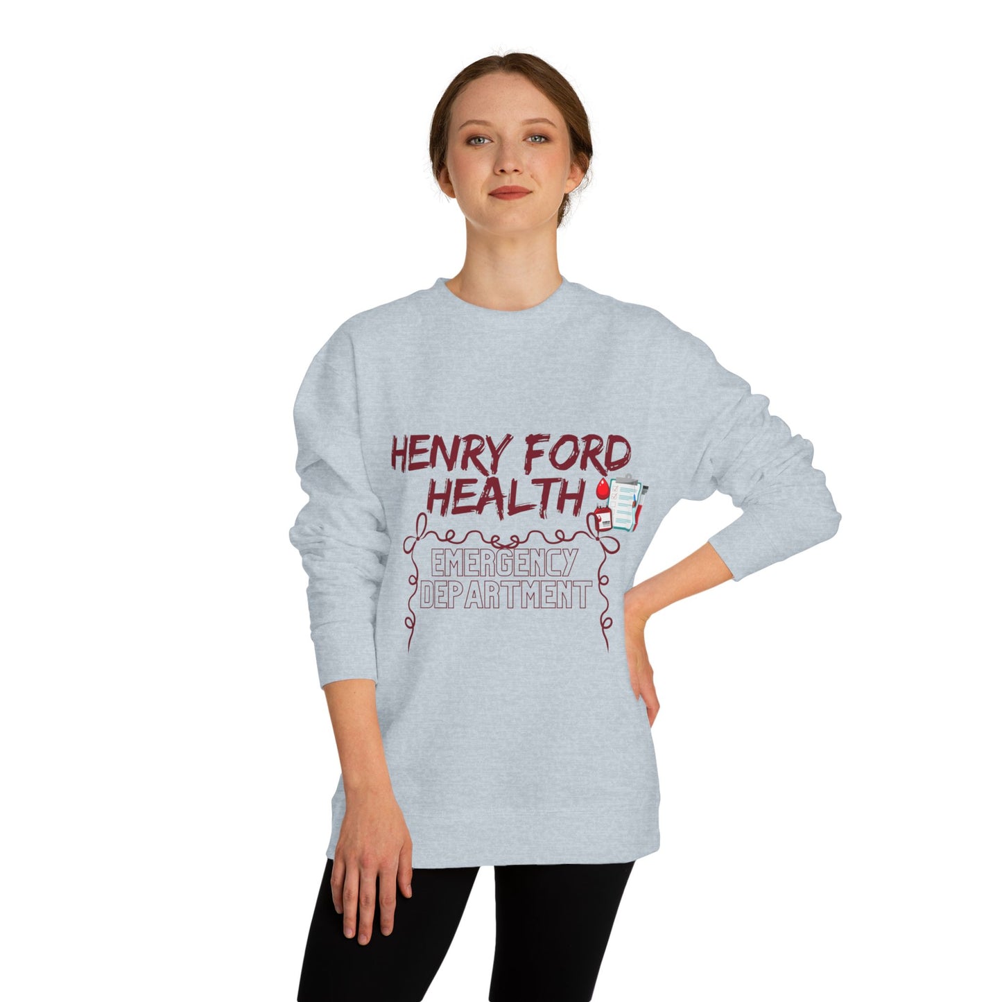 Vinetta Henry Ford Health Unisex Crew Neck Sweatshirt, Comfortable Sweater, Gift for Healthcare Workers, Casual Wear, Inspirational Apparel, [...]