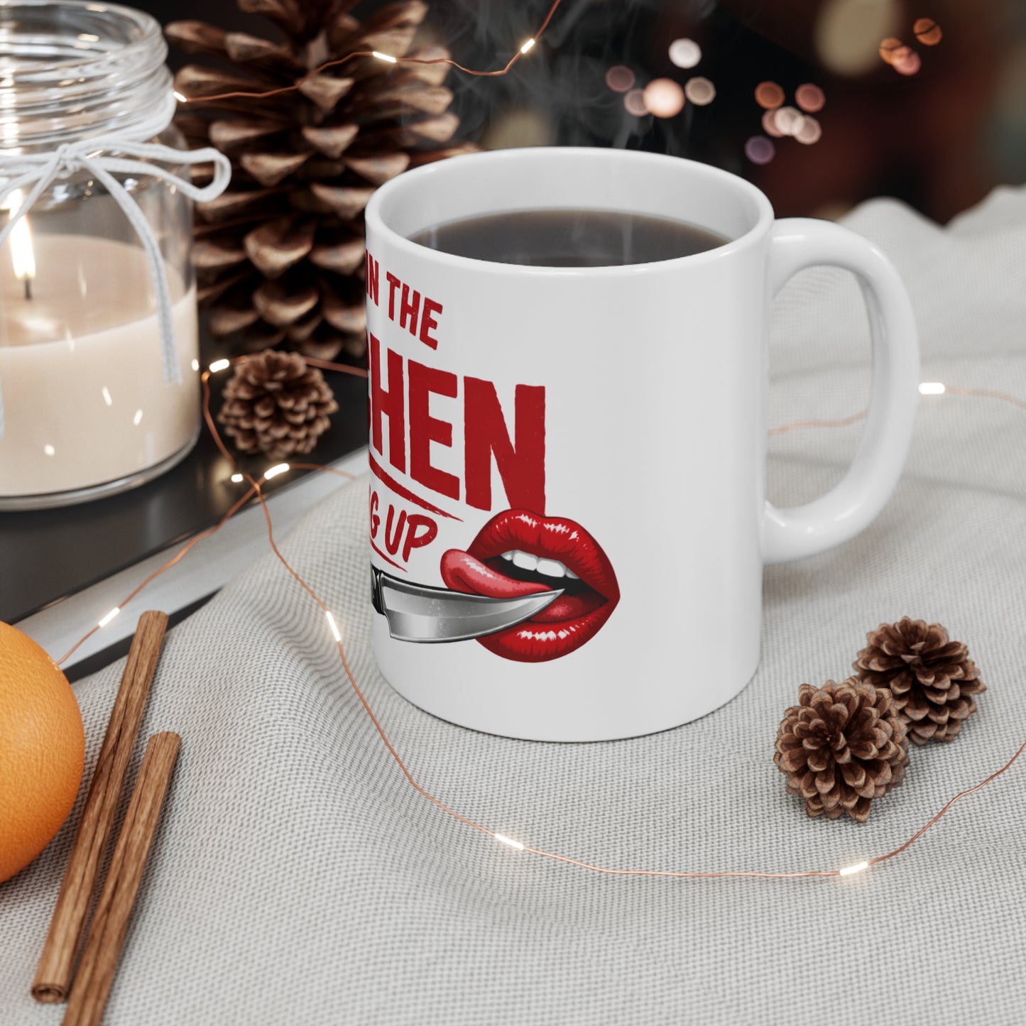 We Be In The Kitchen Cutting Up Mug — Funny Chef/Cook Coffee Cup