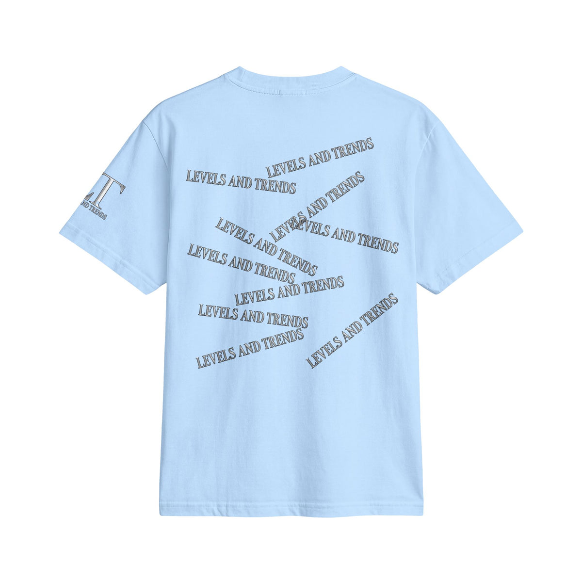Levels and trends Active Unisex T‑Shirt — Minimal White Athletic Tee