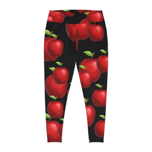 Plus Size  FRUITODY APPLE-Leggings