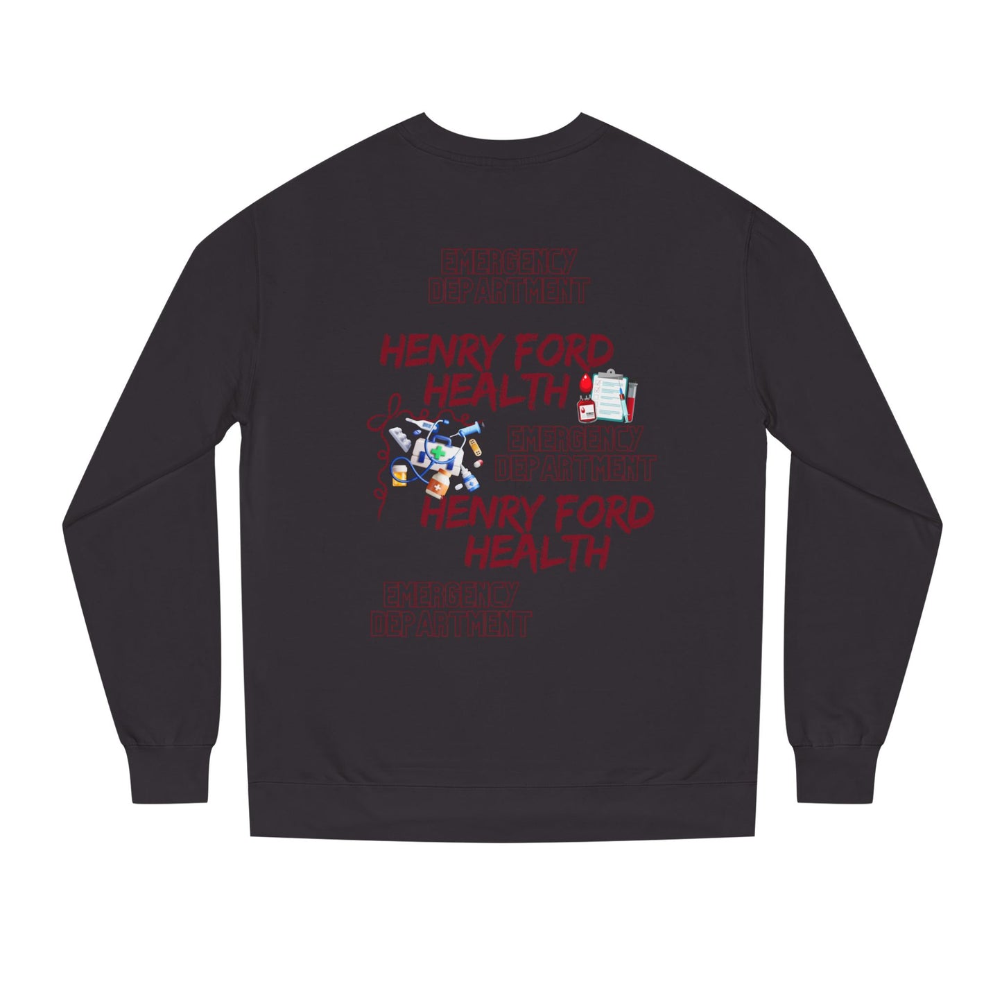 Vinetta Henry Ford Health Unisex Crew Neck Sweatshirt, Comfortable Sweater, Gift for Healthcare Workers, Casual Wear, Inspirational Apparel, [...]