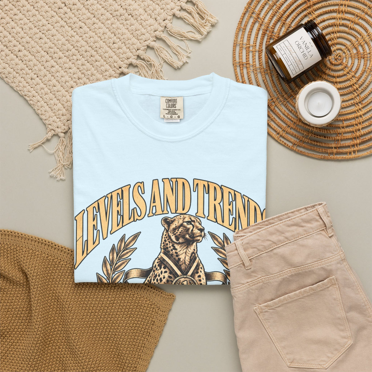 Levels and Trends "The Goal Is to Never Stop" Graphic T-Shirt