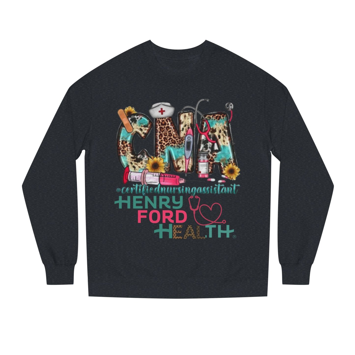 Henry Ford Health cna Crew Neck Sweatshirt, Comfortable Sweater, Gift for Healthcare Workers, Casual Wear, Inspirational Apparel, [...]