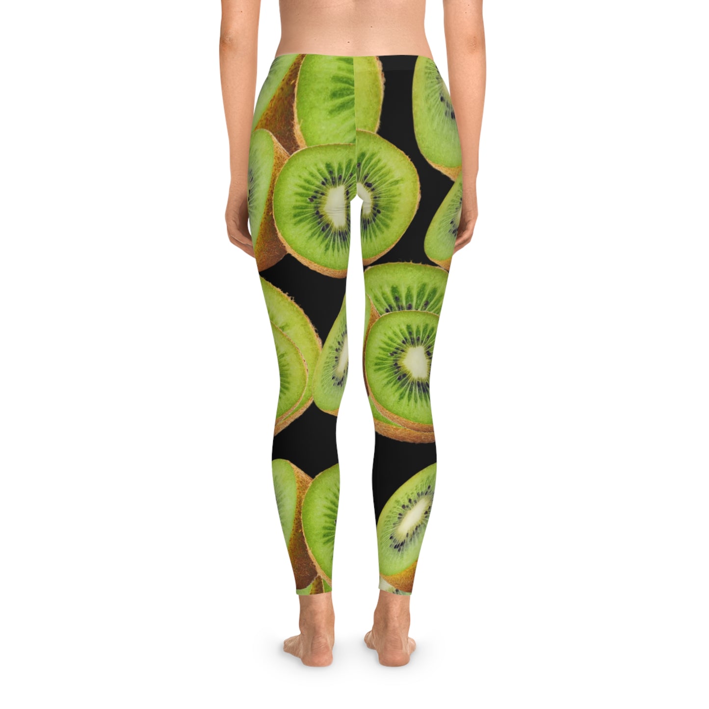 Kiwi print-leggings Fruitody