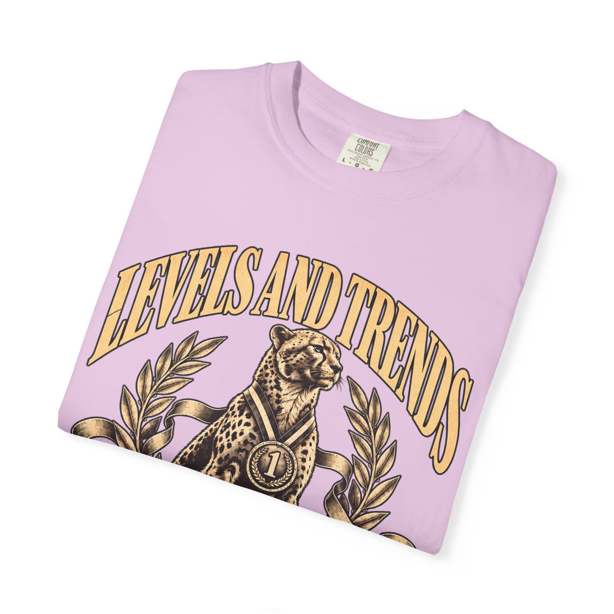 Levels and Trends "The Goal Is to Never Stop" Graphic T-Shirt