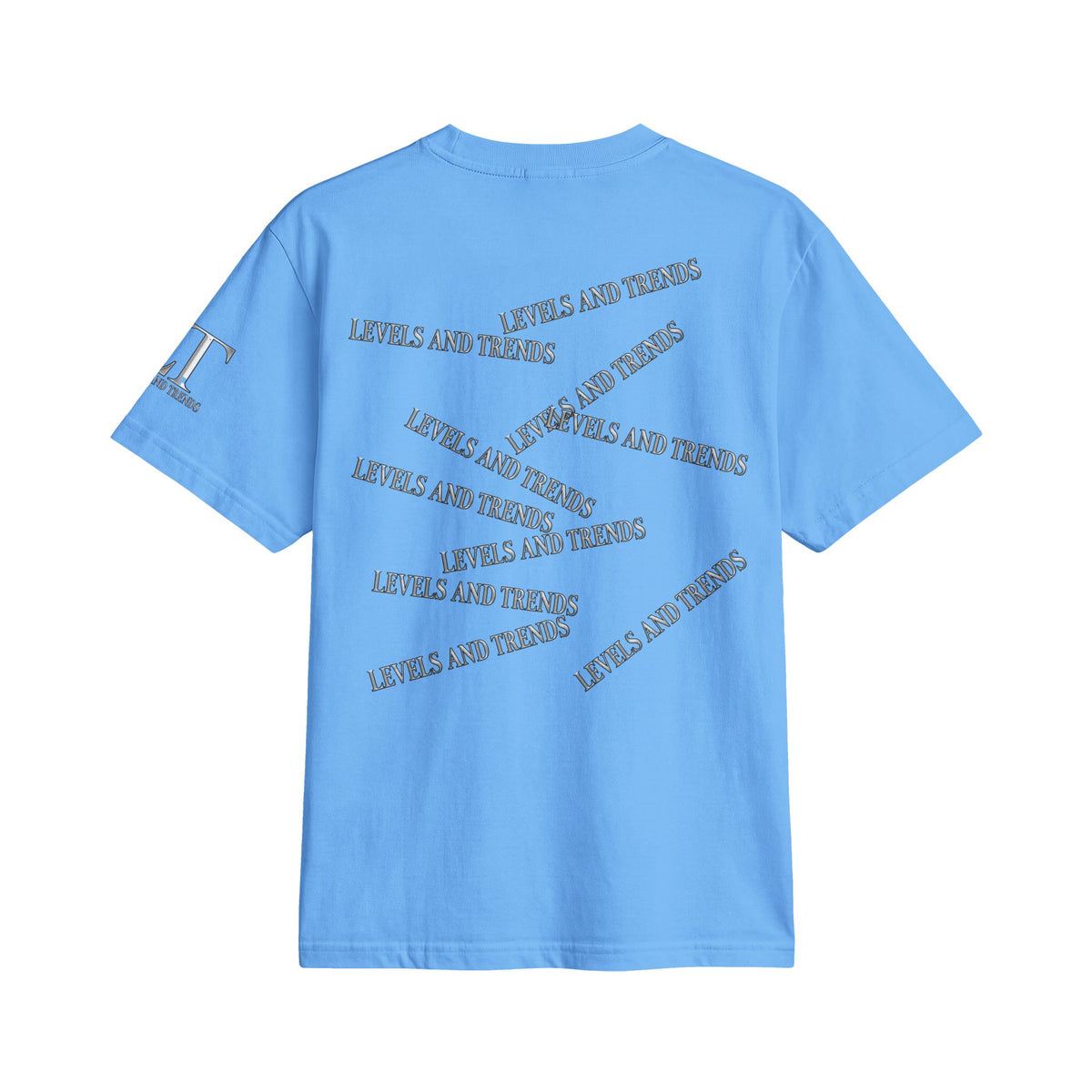 Levels and trends Active Unisex T‑Shirt — Minimal White Athletic Tee