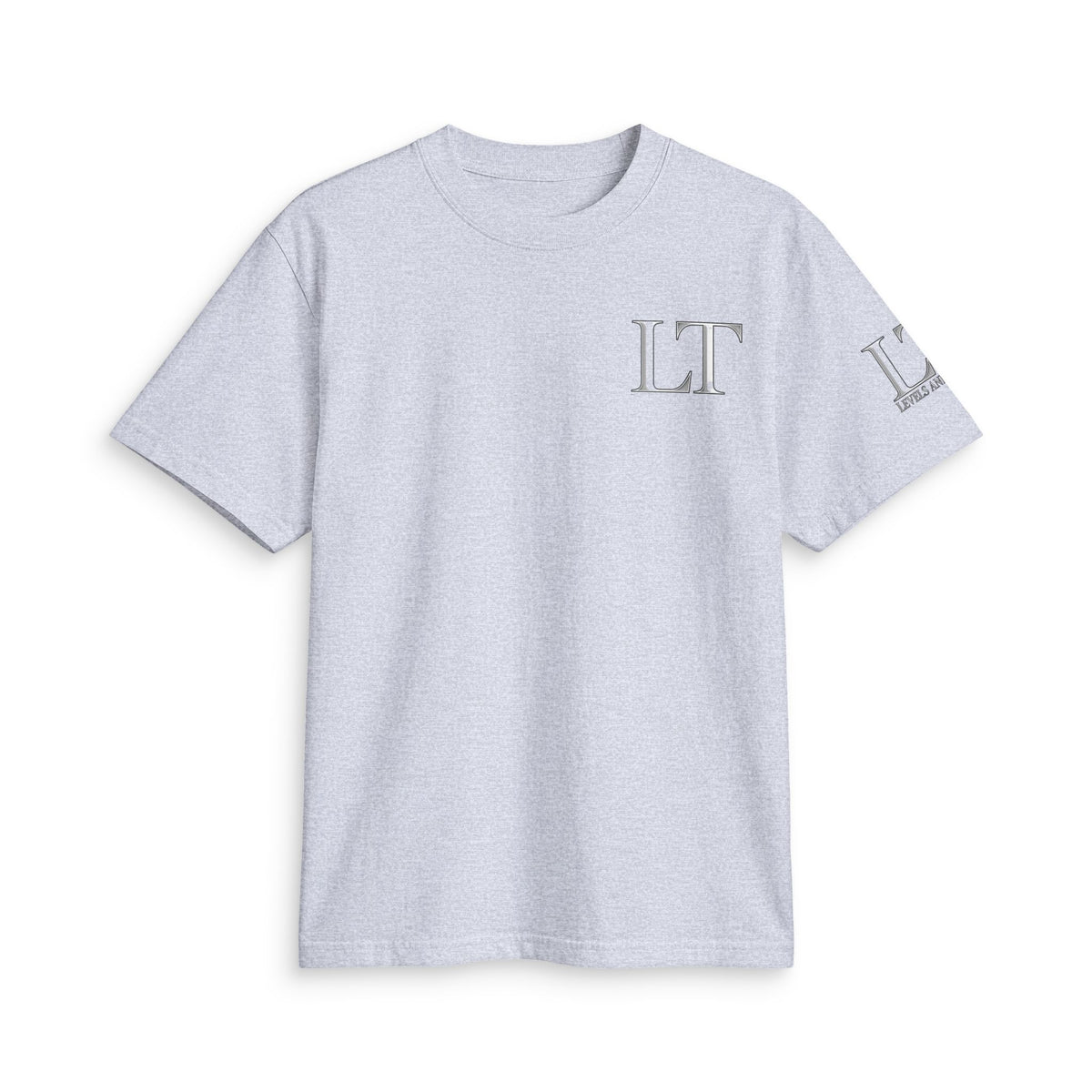 Levels and trends Active Unisex T‑Shirt — Minimal White Athletic Tee