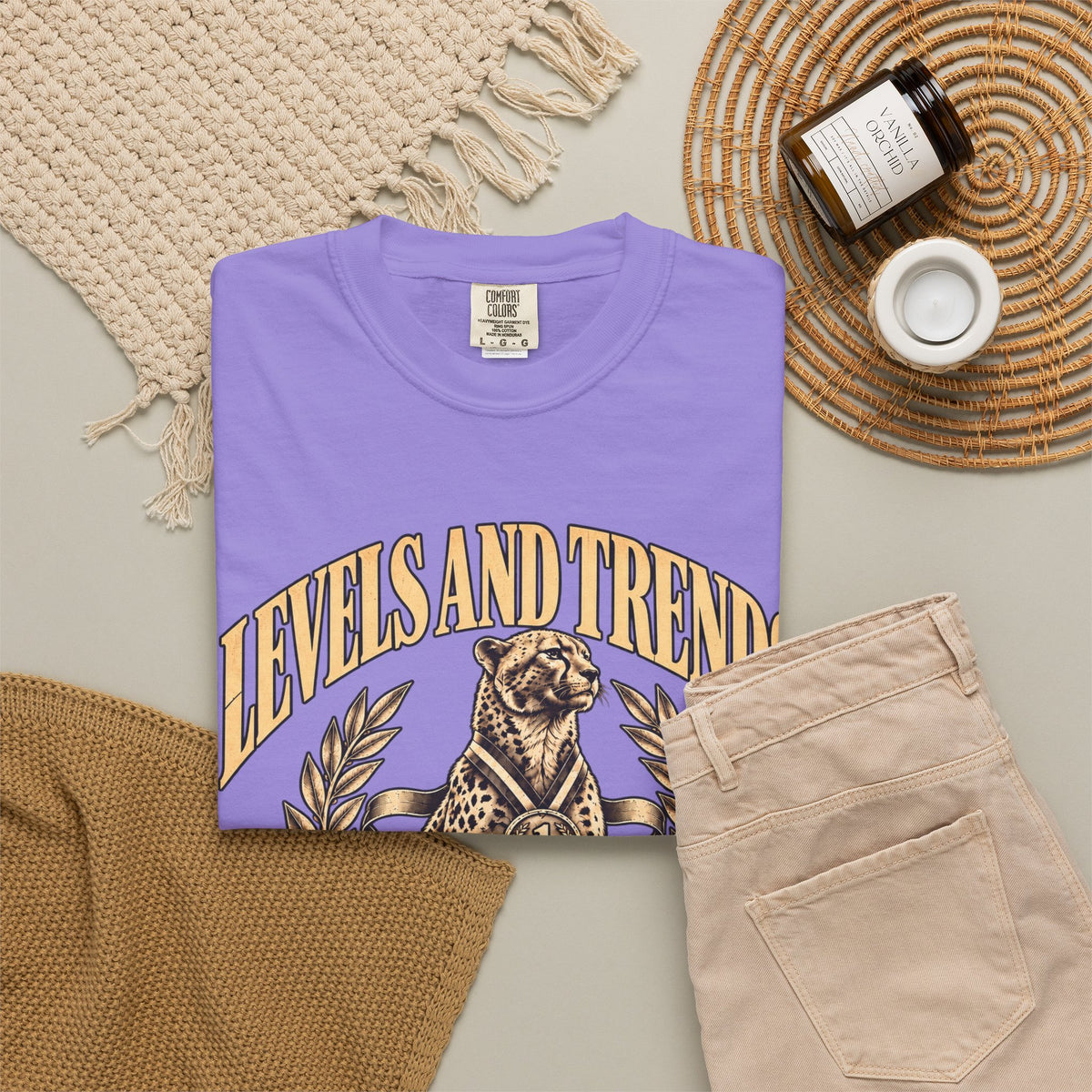 Levels and Trends "The Goal Is to Never Stop" Graphic T-Shirt