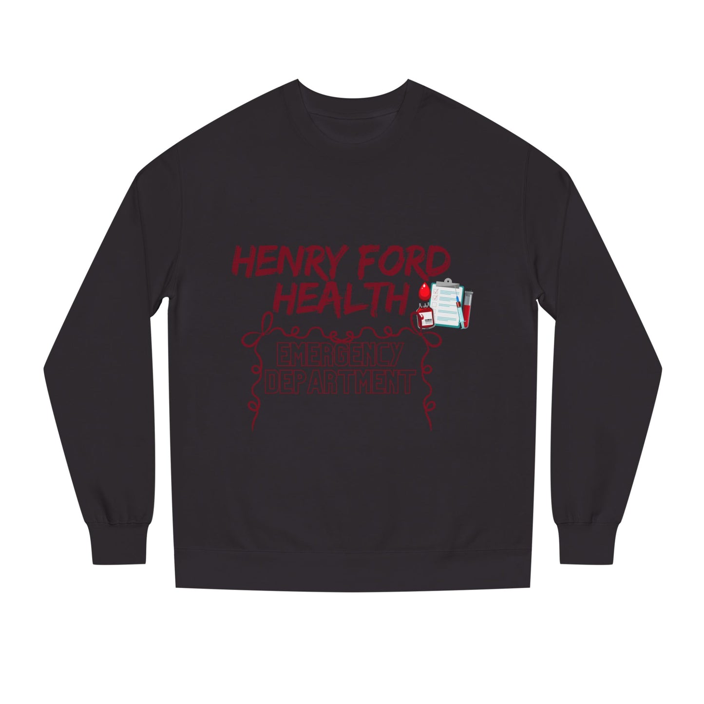Vinetta Henry Ford Health Unisex Crew Neck Sweatshirt, Comfortable Sweater, Gift for Healthcare Workers, Casual Wear, Inspirational Apparel, [...]