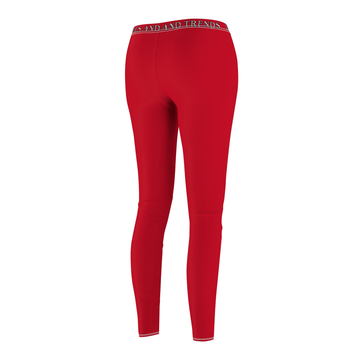 Red Levels and Trends Leggings — All-Over Printed Casual Women's Leggings