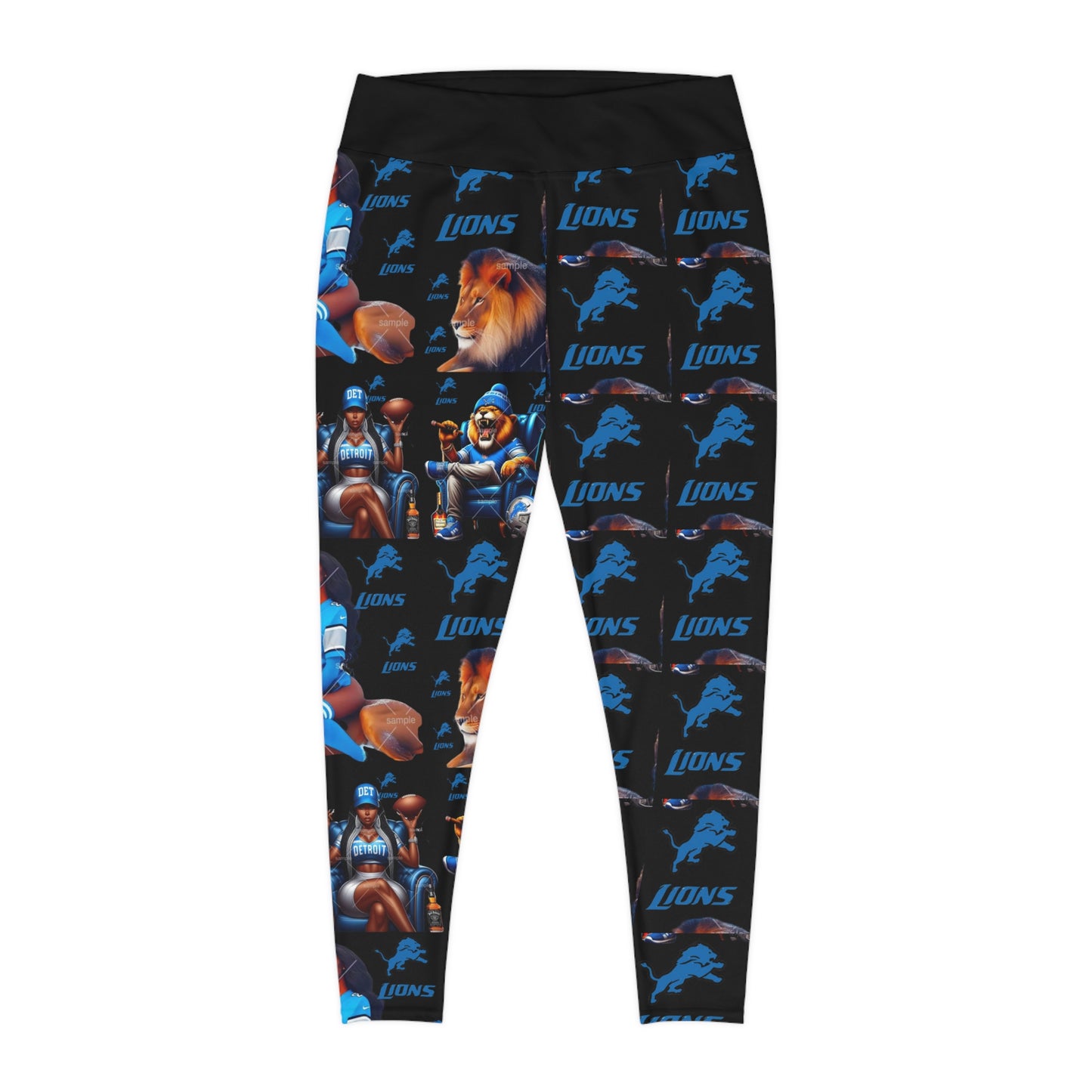 Lions-Plus Size Graphic Leggings - Fun and Comfortable Workout Wear, Casual Lounge Leggings, Gift for Fitness Enthusiasts, Holiday [...]